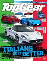Copertina rivista BBC Top Gear