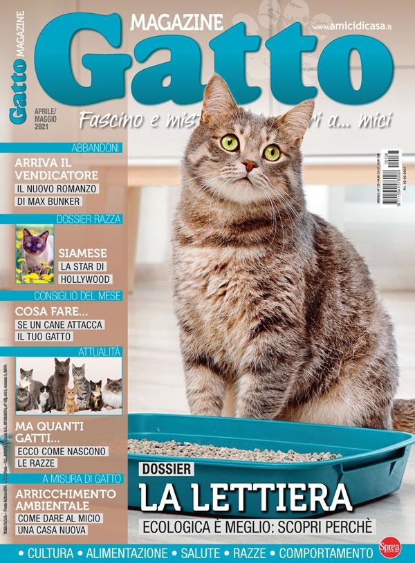 Copertina Gatto Magazine n.138