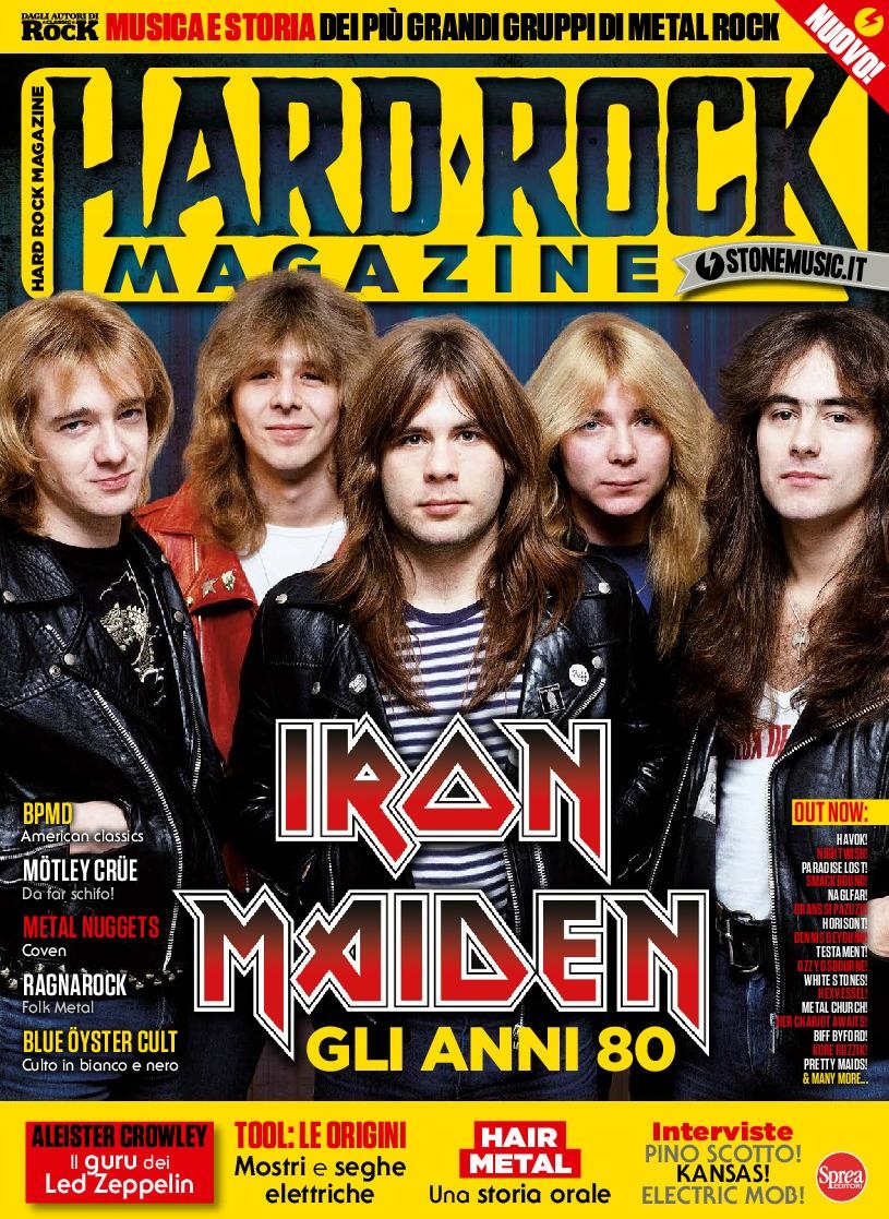 Copertina Hard Rock Magazine n.1
