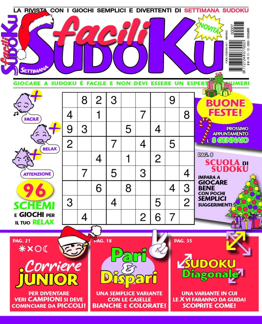 Copertina Facili Sudoku n.7
