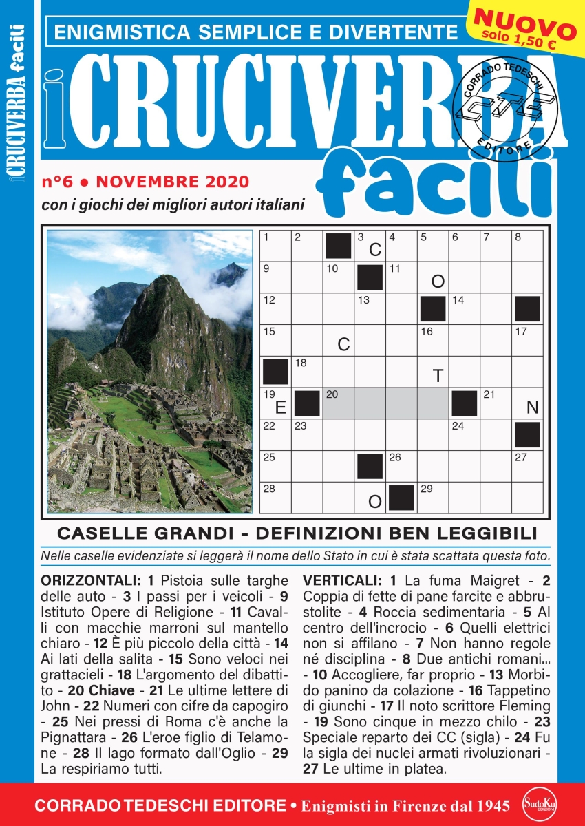 Copertina I Cruciverba Facili n.6