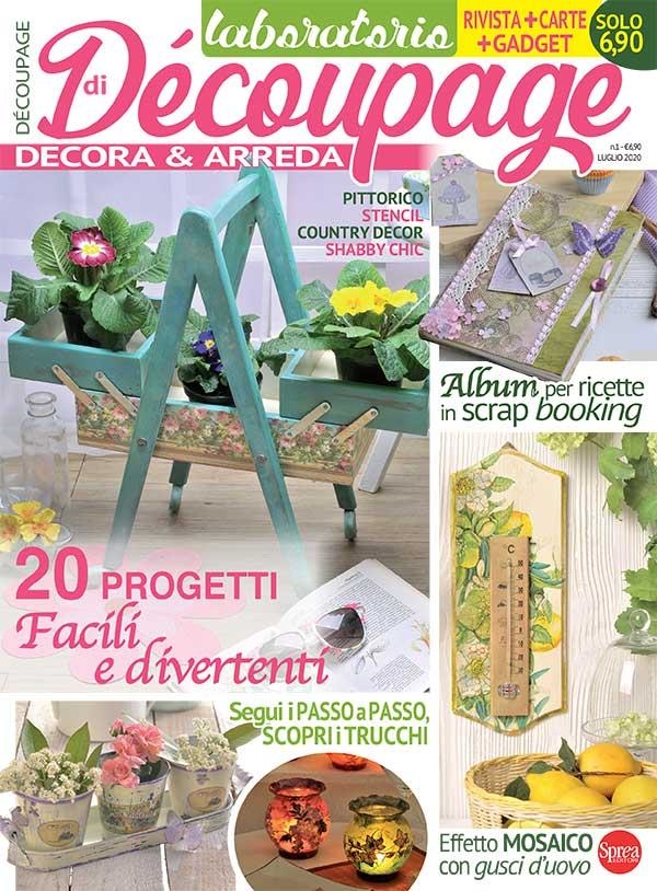 Copertina Laboratorio di Decoupage n.1