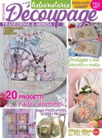Copertina rivista Laboratorio di Decoupage