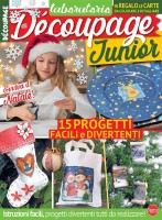 Copertina rivista Laboratorio di Decoupage Junior
