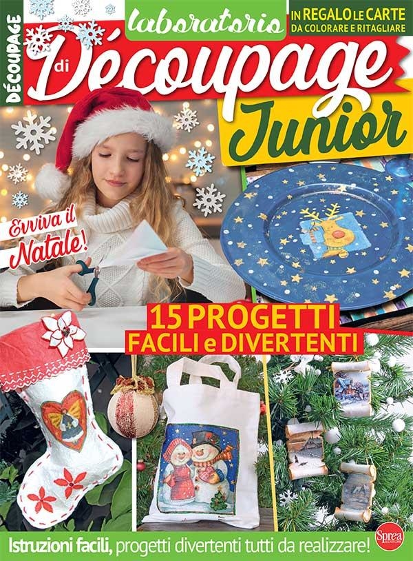 Copertina Laboratorio di Decoupage Junior n.3