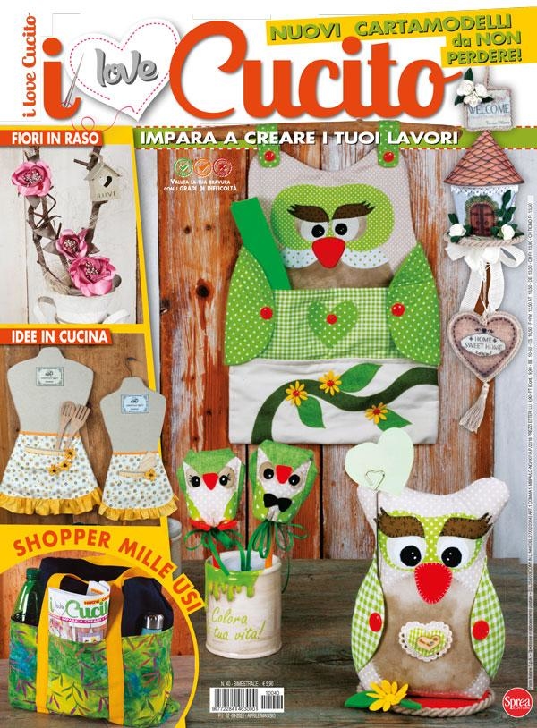 Copertina I Love Cucito n.40