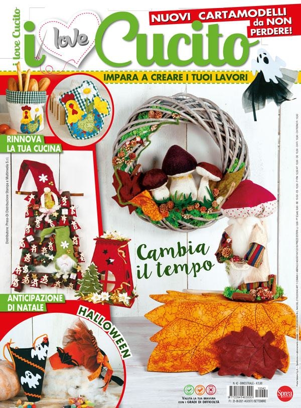 Copertina I Love Cucito n.42