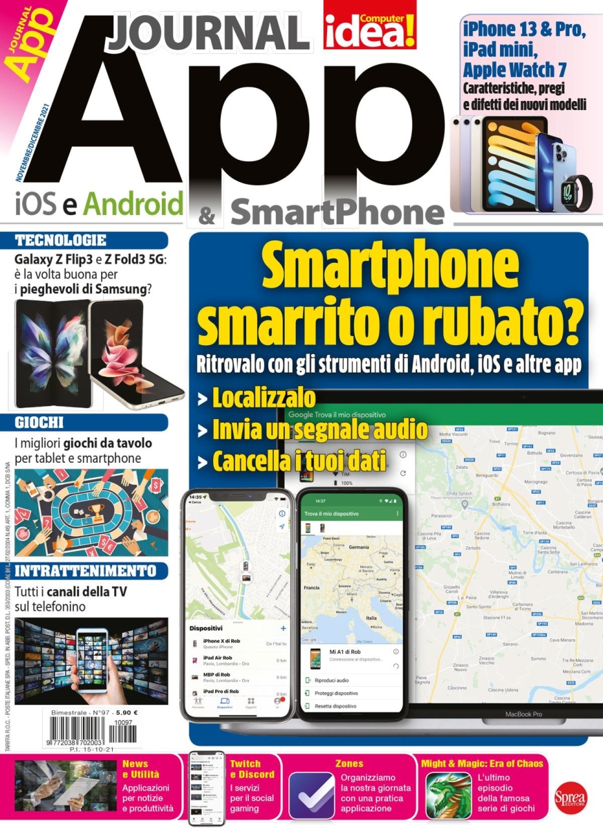 Copertina App Journal n.97