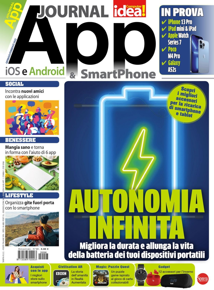 Copertina App Journal n.98