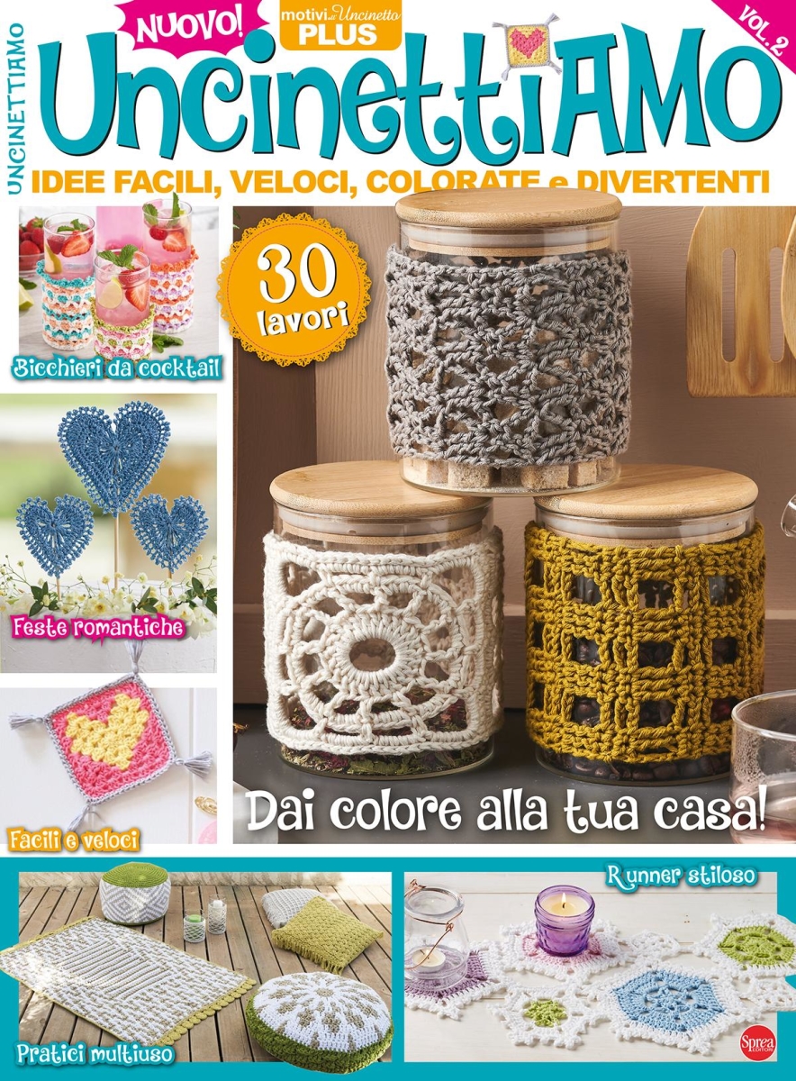 Copertina Motivi all uncinetto Plus n.3