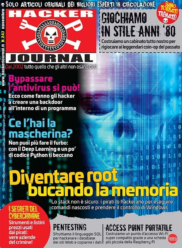 Copertina Hacker Journal n.247