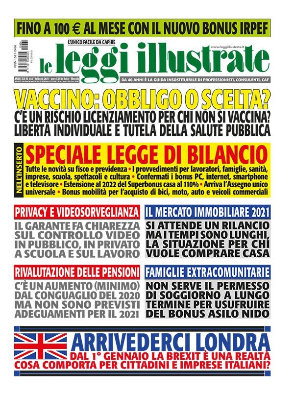 Copertina Leggi Illustrate n.464