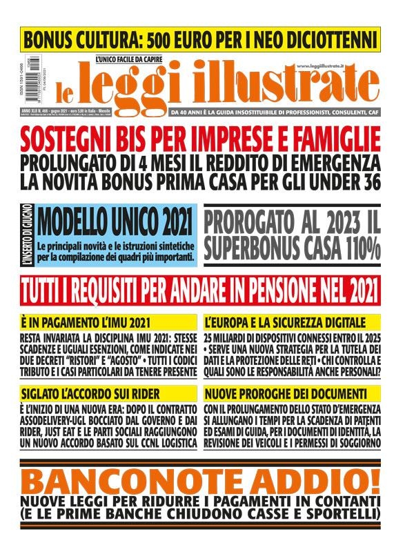 Copertina Leggi Illustrate n.468