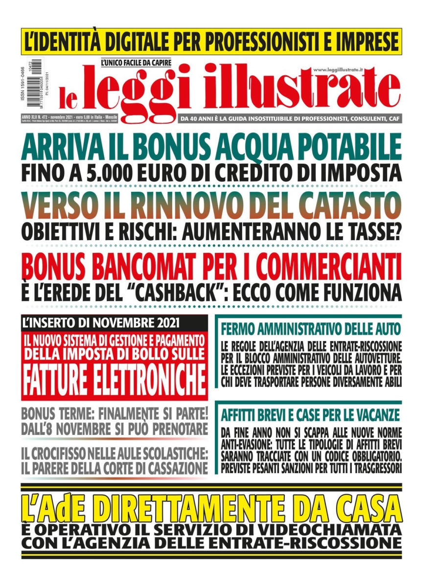 Copertina Leggi Illustrate n.472