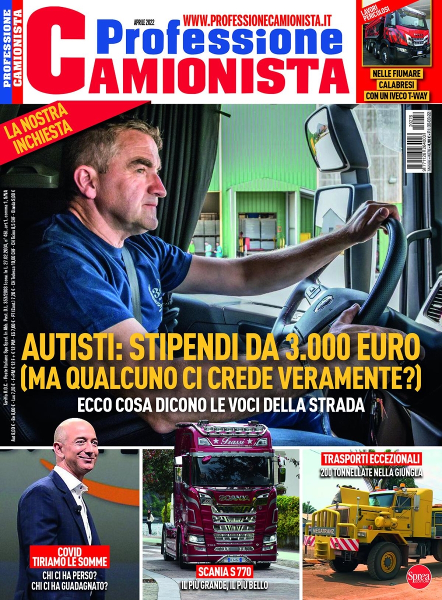 Copertina Professione Camionista n.276