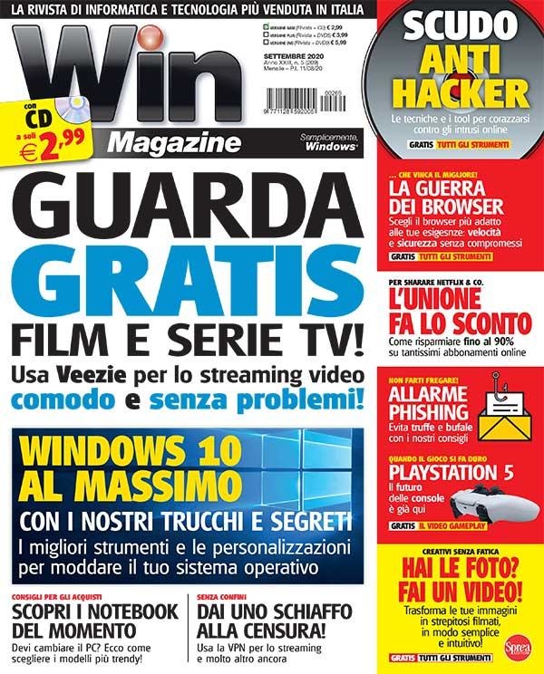 Copertina Win Magazine n.269