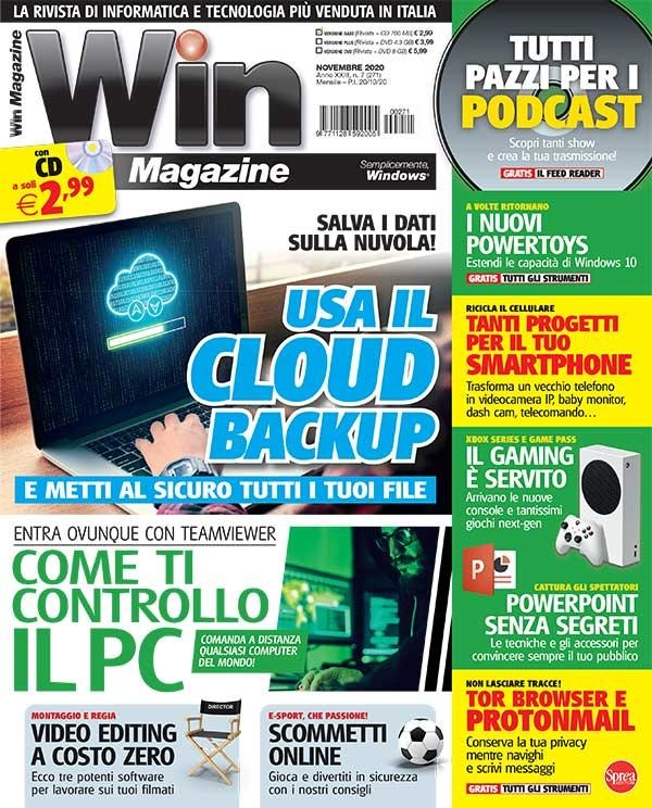 Copertina Win Magazine n.271