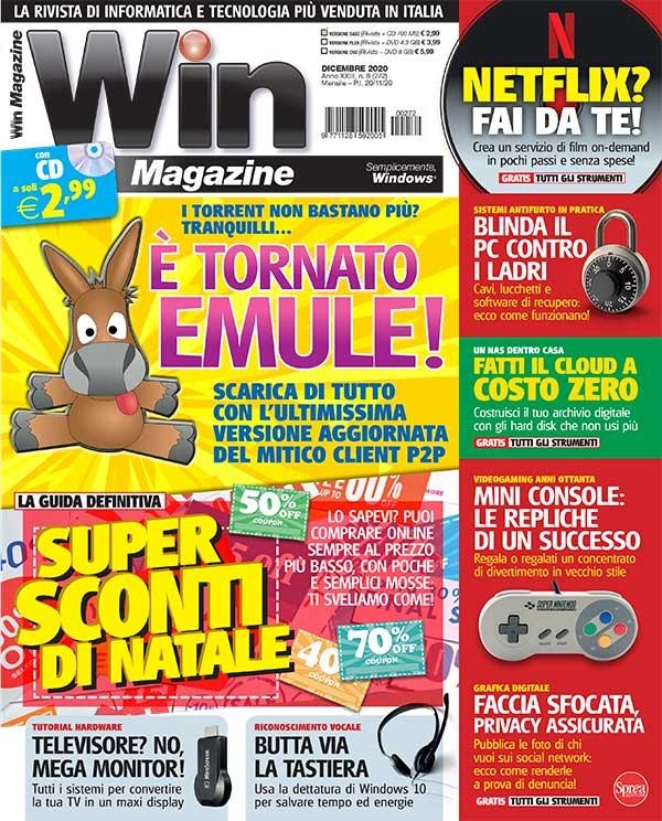 Copertina Win Magazine n.272
