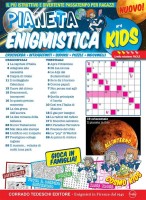 Copertina rivista Pianeta Enigmistica kids