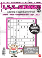 Copertina rivista 1,2,3 Sudoku