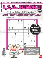 Copertina 1,2,3 Sudoku n.185