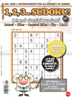 Copertina rivista 1,2,3 Sudoku