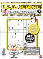 Copertina 1,2,3 Sudoku n.196