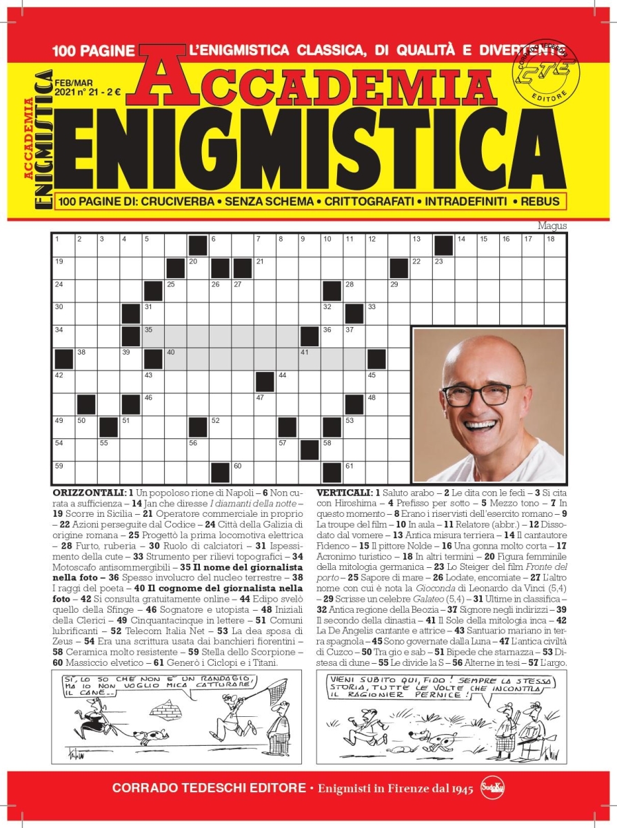 Copertina Accademia Enigmistica n.21