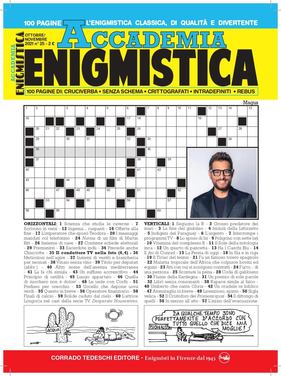 Copertina Accademia Enigmistica n.25