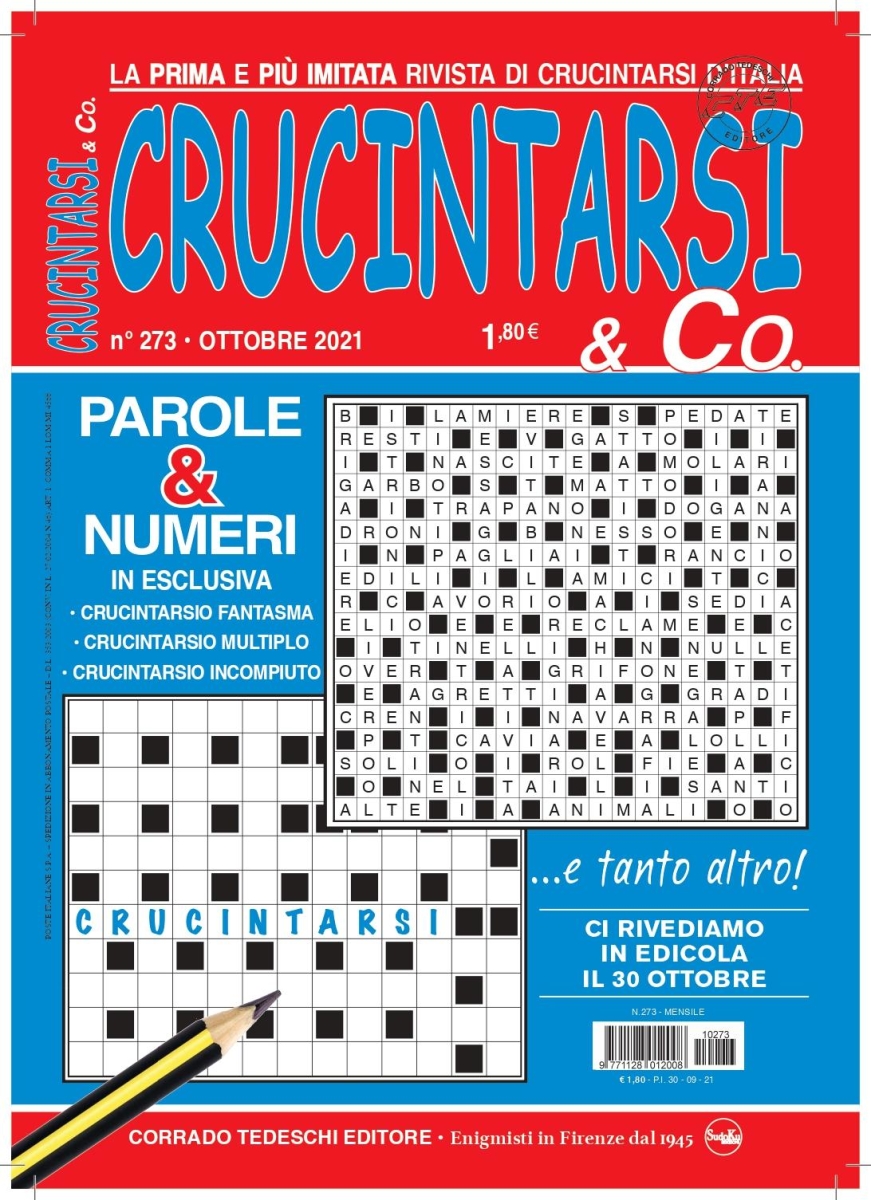 Copertina Crucintarsi & Co n.273