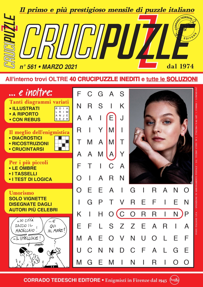 Copertina Crucipuzzle n.561