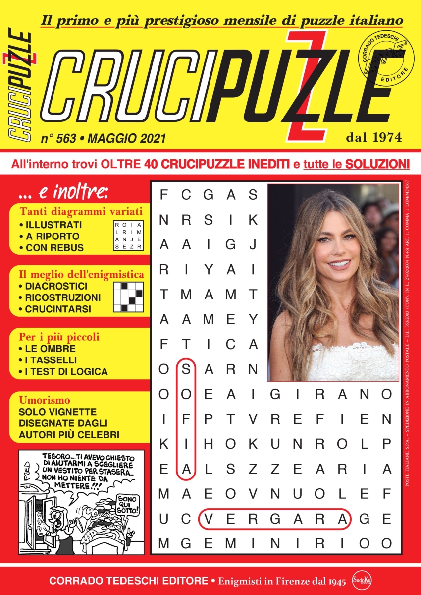 Copertina Crucipuzzle n.563