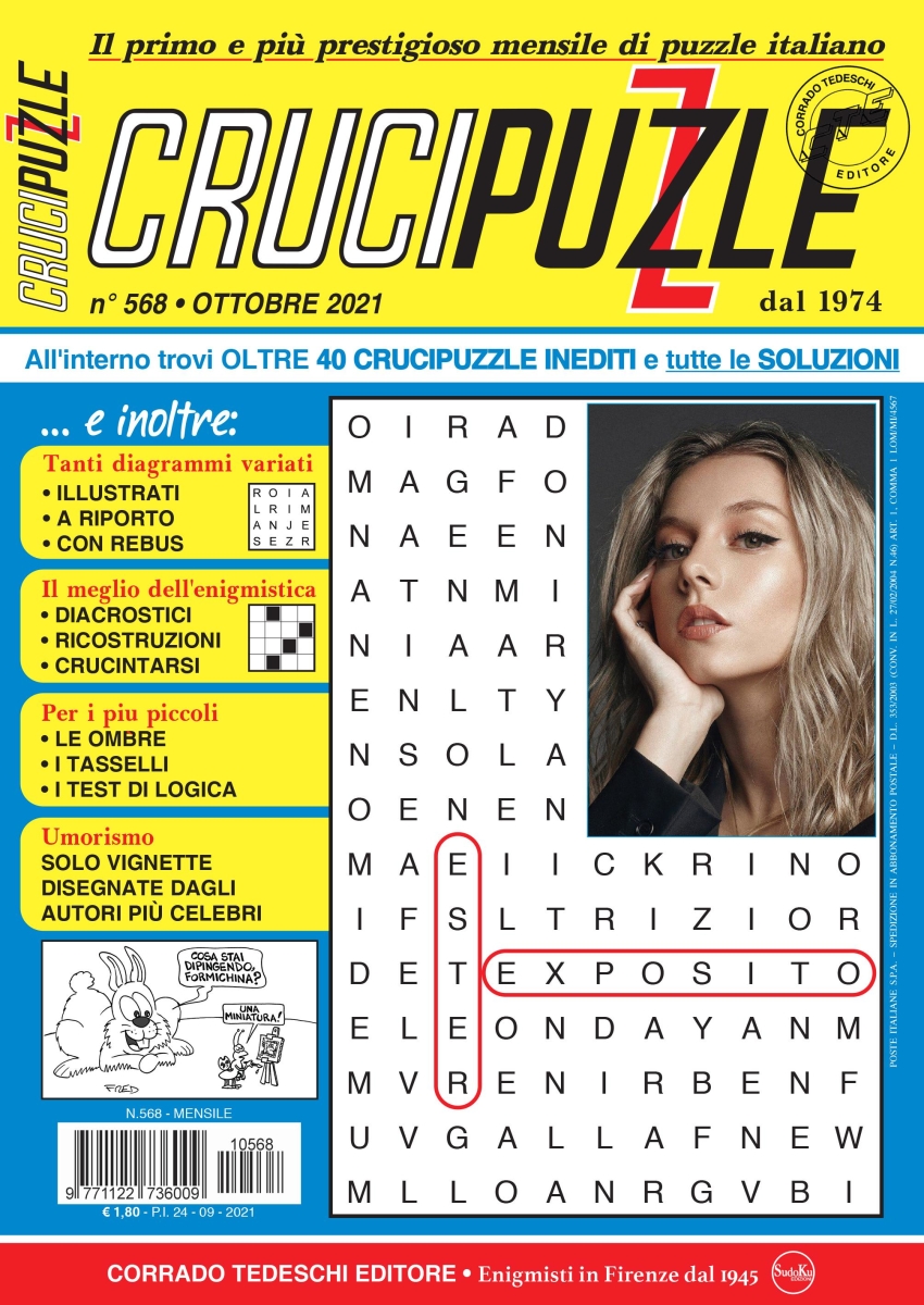 Copertina Crucipuzzle n.568