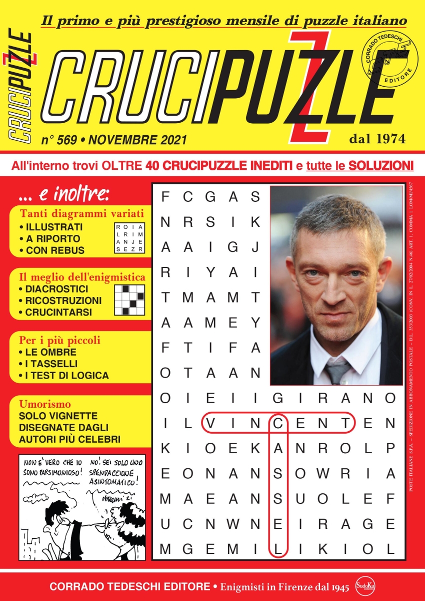 Copertina Crucipuzzle n.569