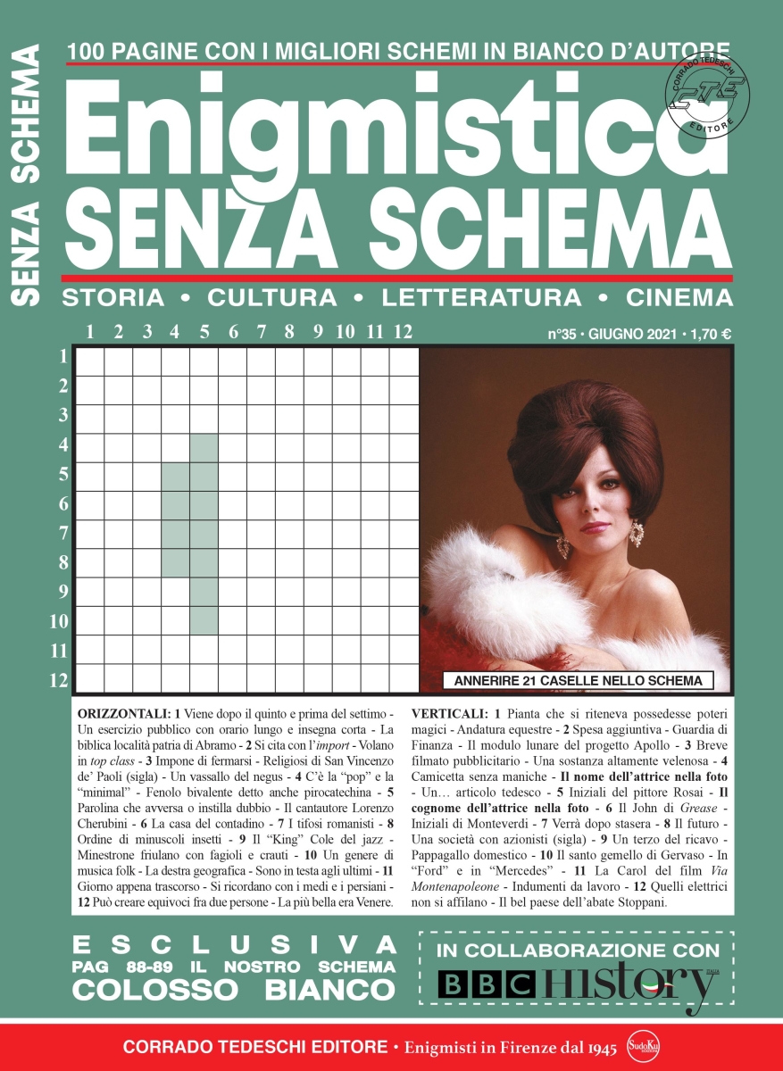 Copertina Enigmistica Senza Schema n.35