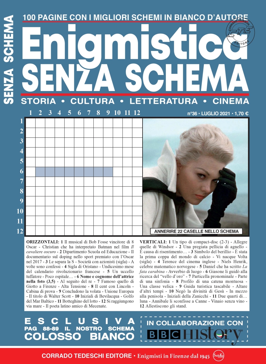 Copertina Enigmistica Senza Schema n.36