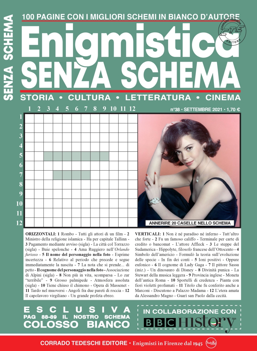 Copertina Enigmistica Senza Schema n.38