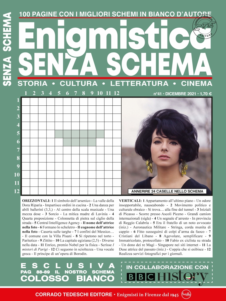 Copertina Enigmistica Senza Schema n.41
