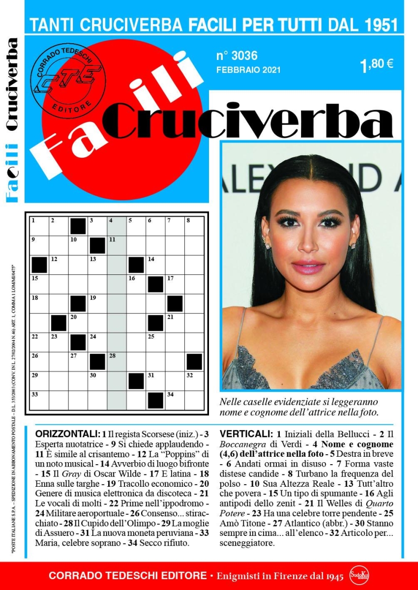 Copertina Facili Cruciverba n.3036