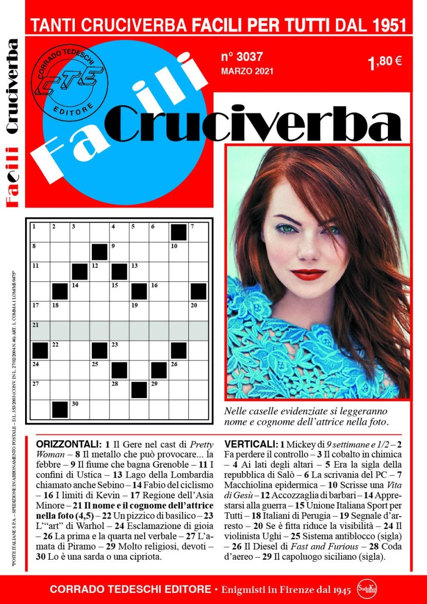 Copertina Facili Cruciverba n.3037