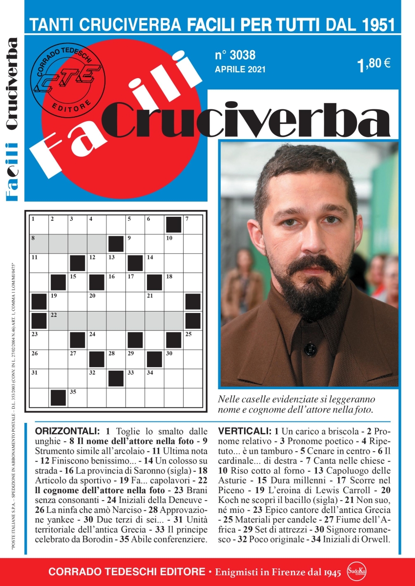 Copertina Facili Cruciverba n.3038