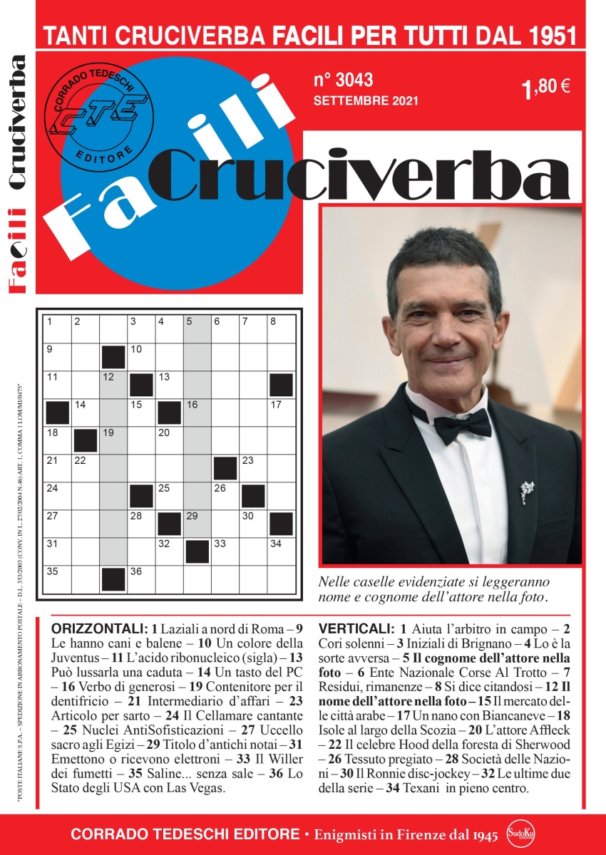 Copertina Facili Cruciverba n.3043