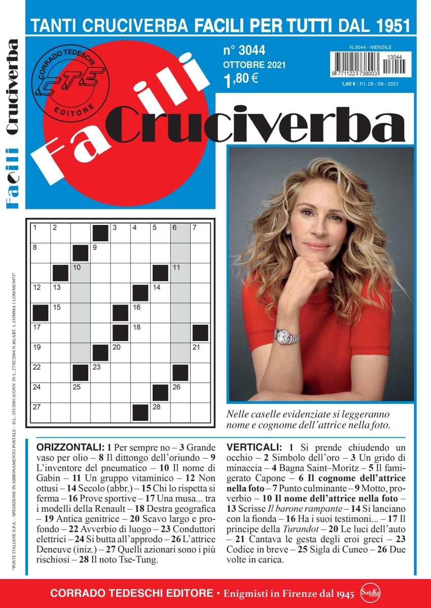 Copertina Facili Cruciverba n.3044