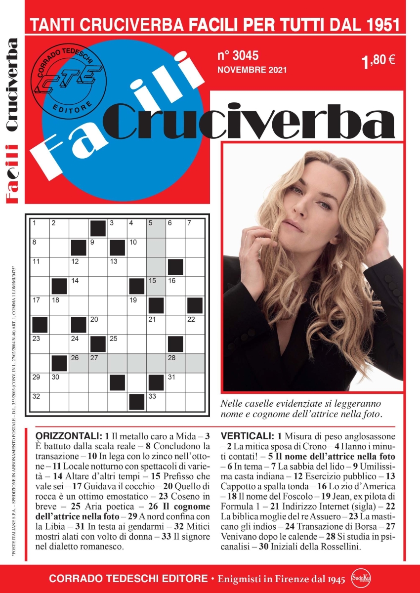 Copertina Facili Cruciverba n.3045