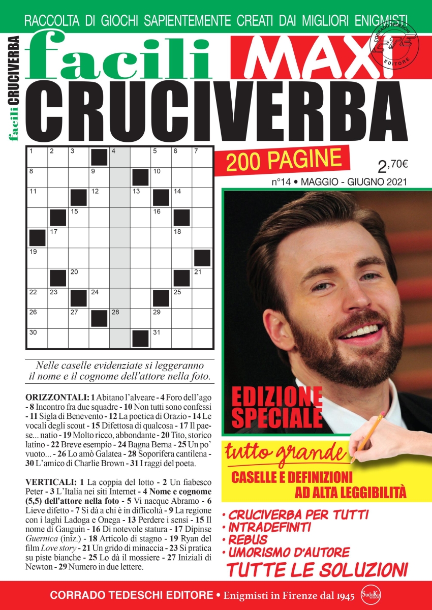 Copertina Facili Cruciverba Maxi n.14