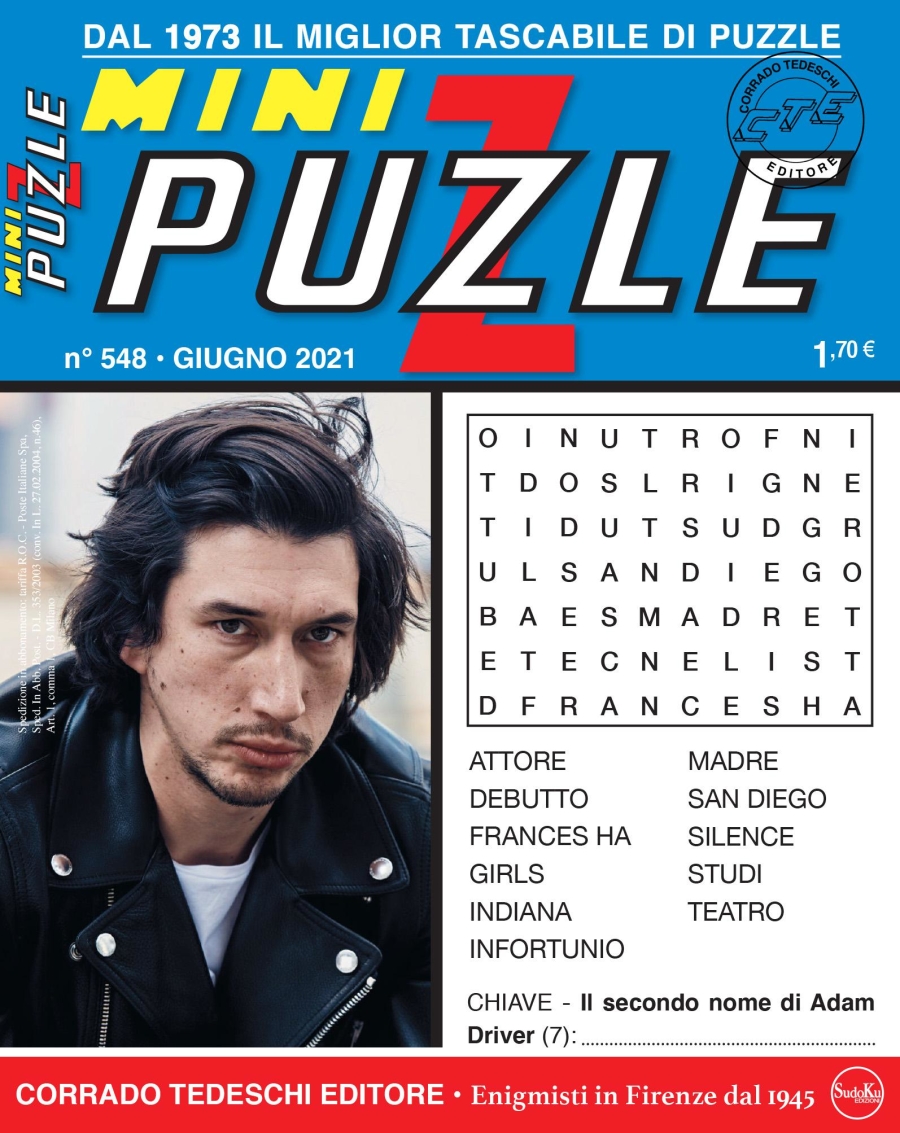 Copertina Minipuzzle n.548