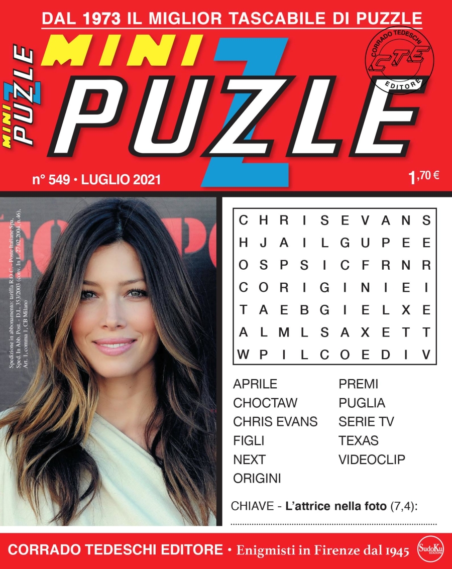 Copertina Minipuzzle n.549
