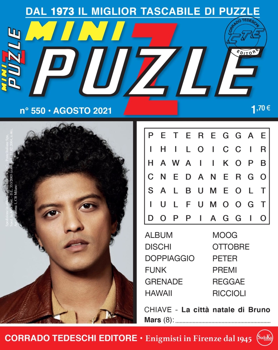 Copertina Minipuzzle n.550