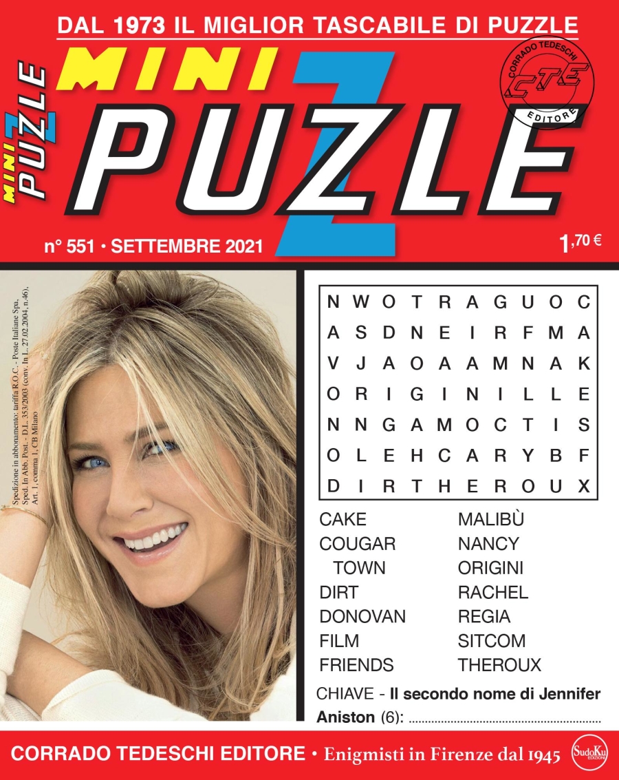Copertina Minipuzzle n.551