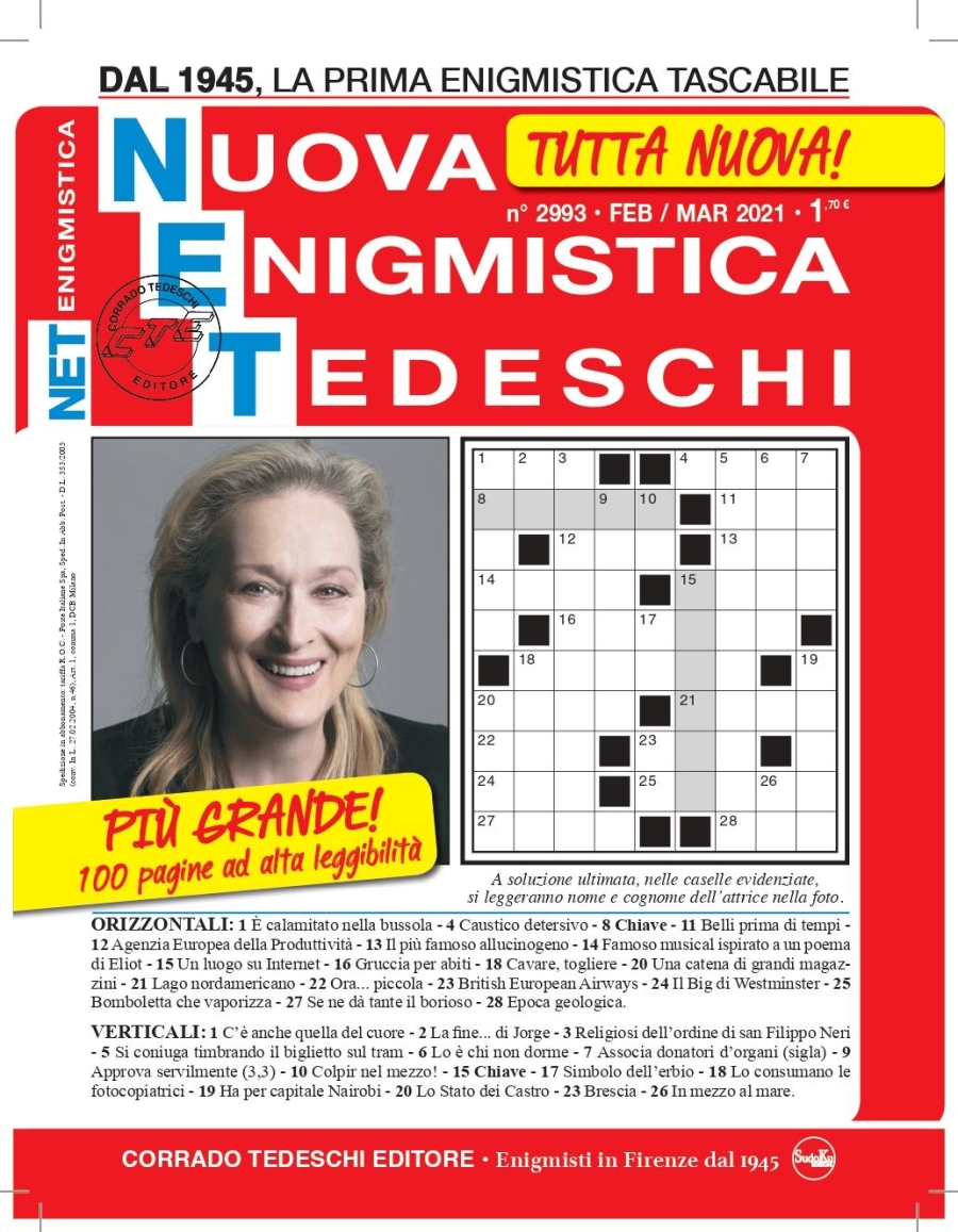 Nuova Enigmistica Tascabile n.2993 SPREA EDITORI